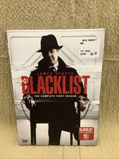 The Blacklist: The Complete First Season 1 DVD, 2014, 5-Disc Set NEW Sealed