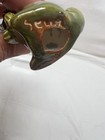Clueless On This Vintage Adorable Miniature Green and Brown Porcelain Rabbit — photo 9
