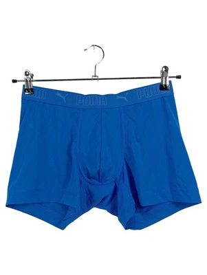 PUMA Boxer Homme Bleu Sous-vêtement Sport Logo Confort (EU 50, INT L) - Photo 1/2
