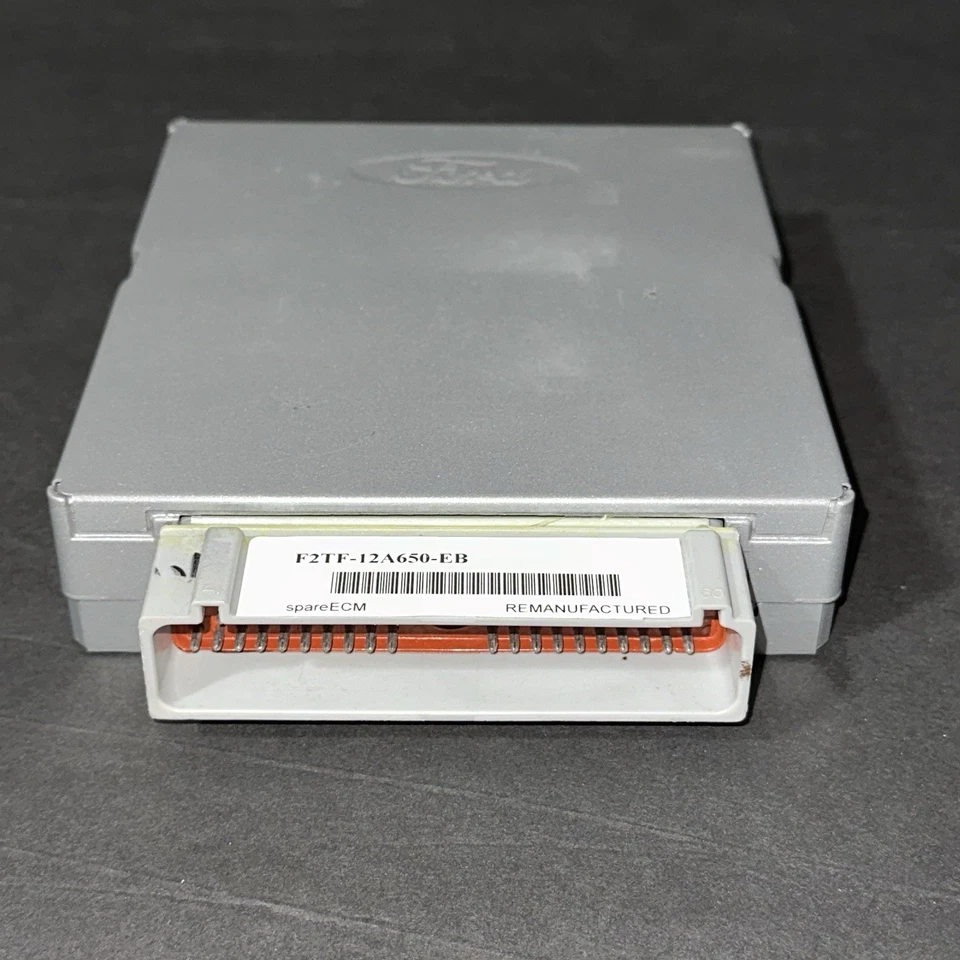 1992 1993 F2TF-12A650-EA Reman Ford F150 F250 F350 5.8L MT Engine Computer ECM - Image 3 of 3