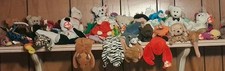 Ty Beanie Babies Plush Lot with Tags - Various Animals Collection