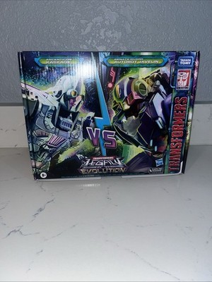 Transformers Legacy Evolution Deadeye Duel 2-pack Kaskade VS Autobot Javelin