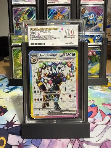 Pokémon TCG Umbreon EX 176 Black Star Promo Prismatic Evolutions Ace 10