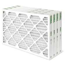 16x25x2 MERV 11 Pleated Air Filters by Mann+Hummel. Quantity 4.