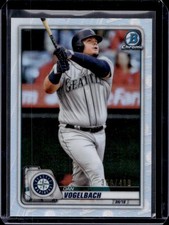 2020 Bowman Chrome Dan Vogelbach Refractor #/499 Mariners
