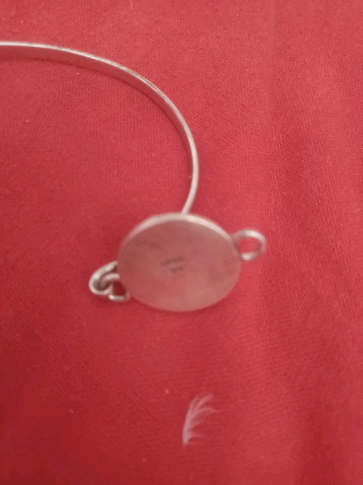 Pulsera de plata Surati estampada. Foto 4 de 4