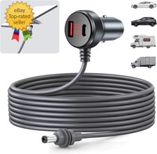 Starlink Mini Cable 3In-1 Starlink Mini Car Adapter with Digital Display Durable