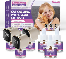 Multi Cat Calming Diffuser Relieve Stress Anxiety Cat Pheromones Calming Diffuse