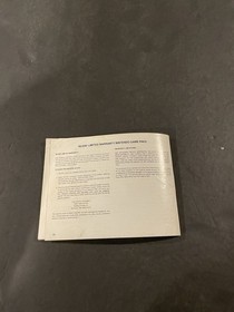 dragon warrior 2 nes manual Only No Cover