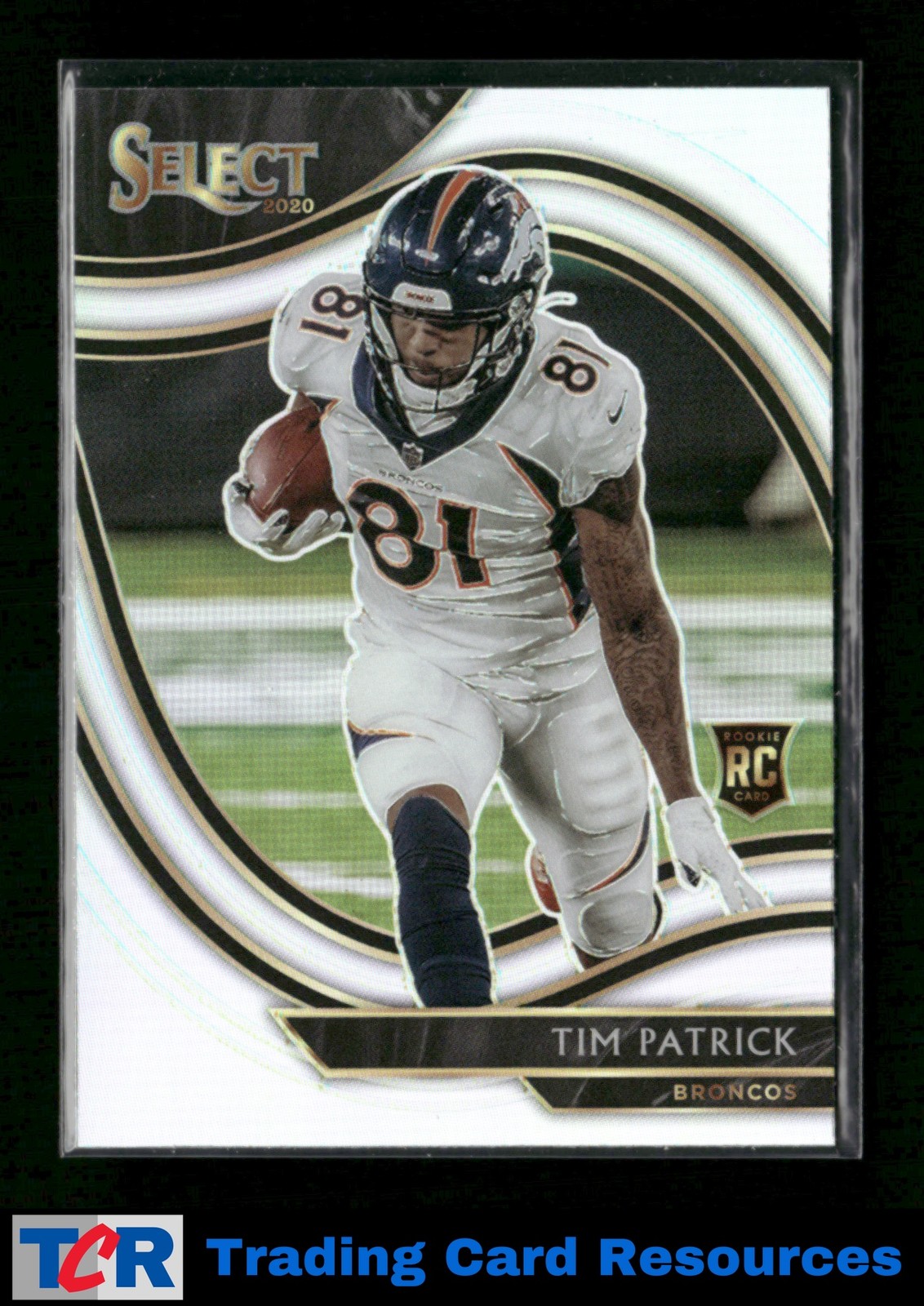 2020 Panini Select #375 Tim Patrick Silver Prizm
