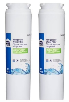 Project Source 3846782 M-2-2 Fridge Water Filter Whirlpool Filter 4 - 2 Pack
