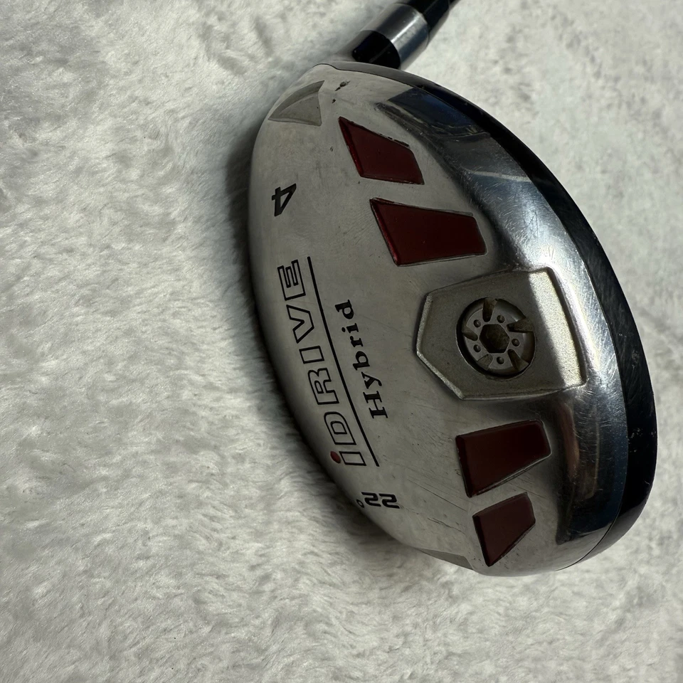 iDRIVE Híbrido #4 Madera 22° Derecha Club Tour 3.1 Bajo Par Alto Módulo Grafito Foto 2 de 4