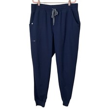 Figs Scrub Pants Womens XL Tall Blue Zamora Jogger Technical Collection Nurse RN
