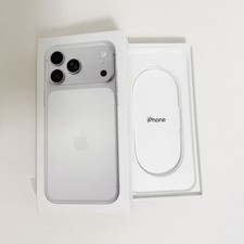 Apple Model A3257 iPhone 17 Pro Max Silver 256GB - Empty Box ONLY