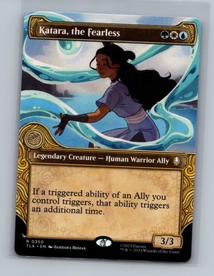 katara promo card mtg Avatar Katara, The Fearless foul promo card! Plus pics of the outdoor activity