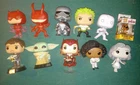 (11) Funko Pop Lot- Star Wars, Marvel, Scooby-Doo, Daredevil, Yoda, & More