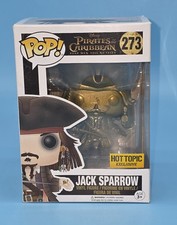 Funko Pop! Piratas del Caribe Jack Sparrow Hot Topic Exclusivo 273