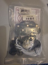 GRI 184-12-B 1" Stubby Steel Door Recessed Switch Set BLACK, FULL BAG 10