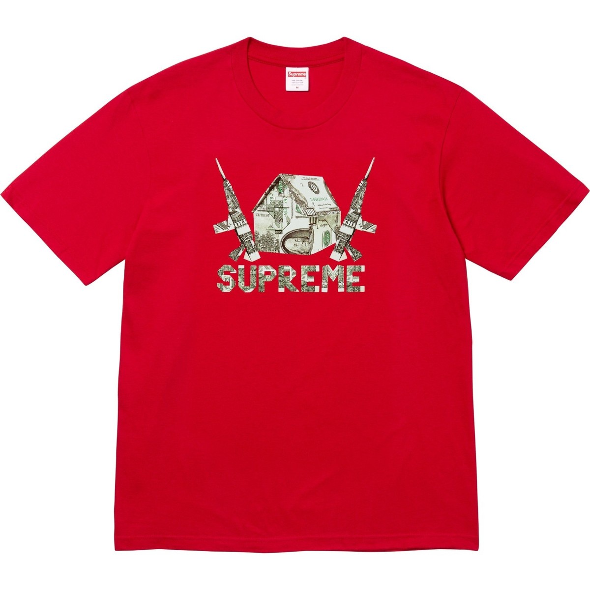 Supreme Origami Tee Black Pink Camo Navy Red White 6colors 26SS | eBay