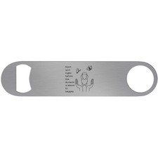Flaschenöffner "Don't Quit Right Before The Miracle" Bar Blade (BR00020899)