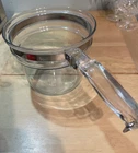 Vintage Pyrex Flameware Double Boiler Outer Pot Only  1 1/2 Quart 6283 No Lid