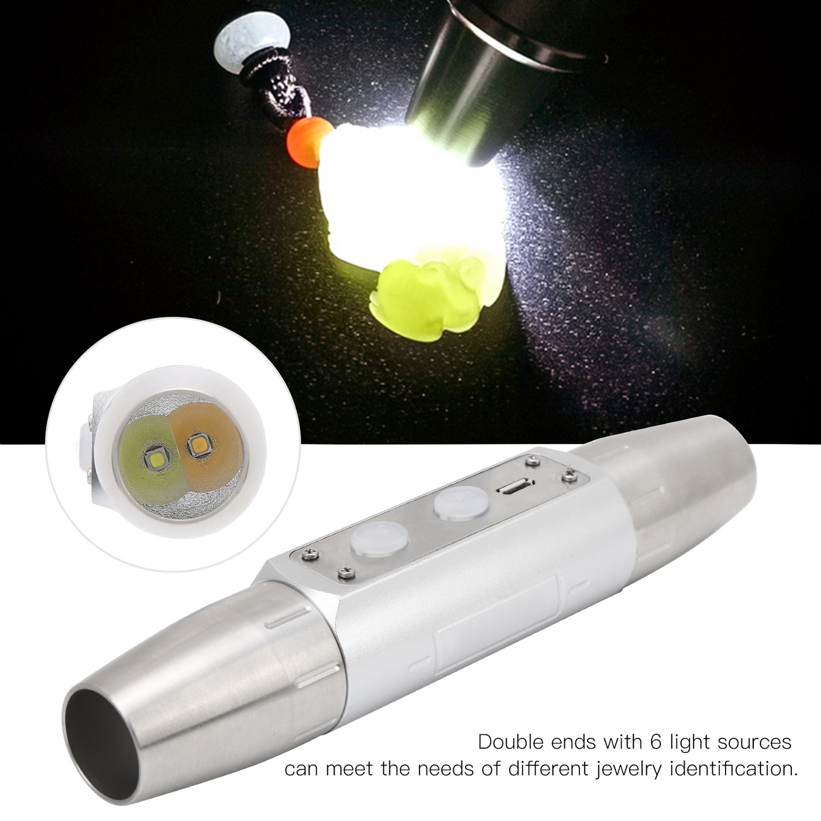 Jewelry Identification Light Jewelry Detection Torch