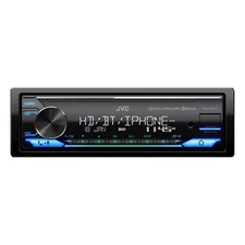 JVC KD-X480BHS 1 DIN Digital Media with Alexa, HD Radio, and Bluetooth