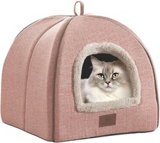 Cat Bed for Indoor Cats - Cat Cave Beds Cat House Cat Tent with
