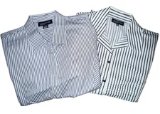Set Of 2 Women’s Jones New York Signature Button Down Blouses Size XL