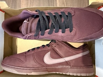 Nike Dunk Low Retro Premium, Burgundy Crush, Größe 48,5, rot