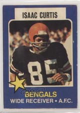 1975 Topps Wonder Bread All-Star Series Isaac Curtis #9 qp4