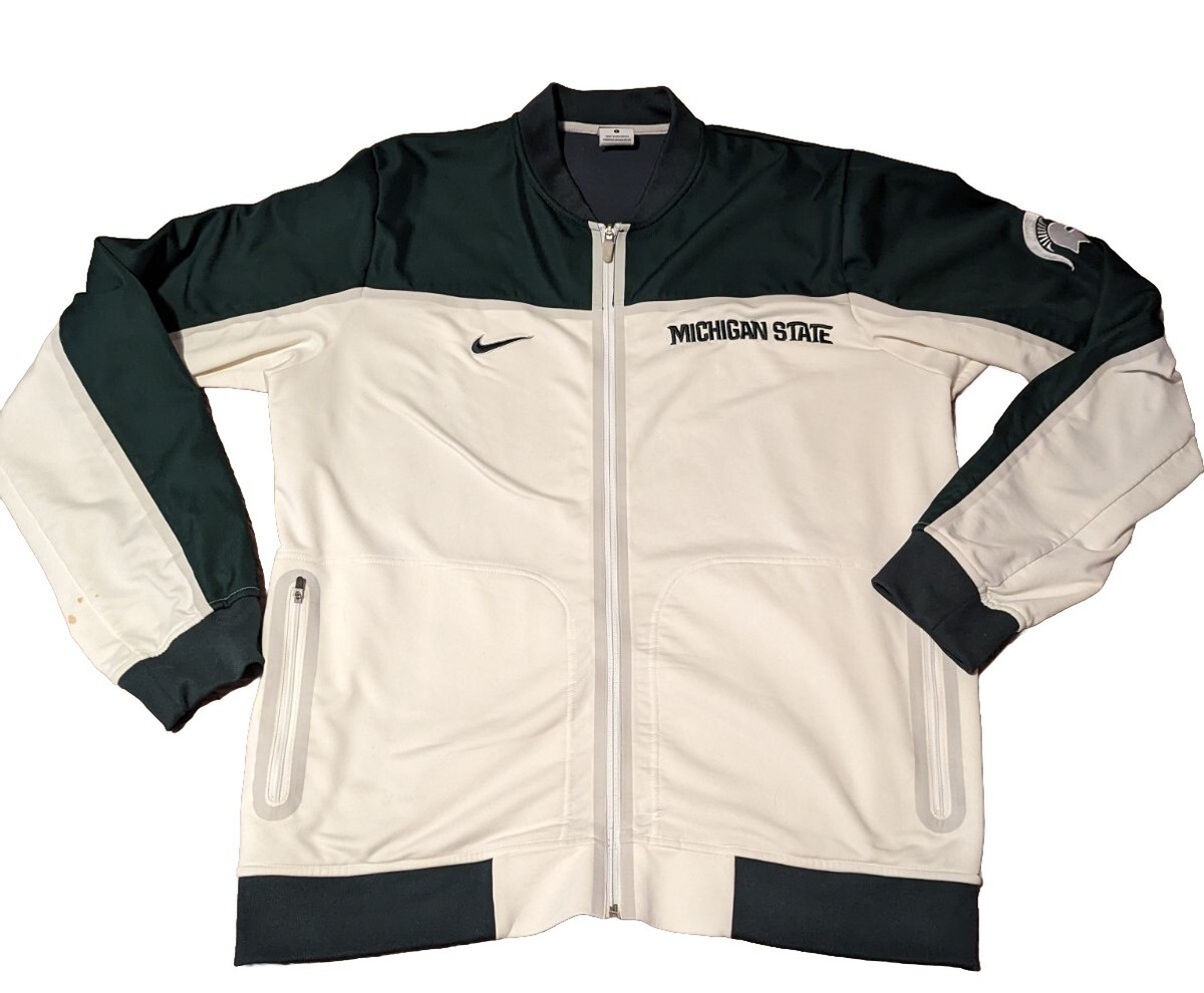 nike michigan state zip up