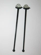 2 Vintage Swizzle Drink Stir Stick Cutty Sark Scotch Whiskey Sailboat C2278