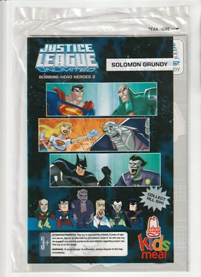 2011 ARBY'S KIDS MEAL - JUSTICE LEAGUE BOBBING HEAD HEROES 2 - SOLOMON GRUNDY