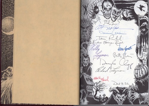 DEAN KOONTZ - OCTOBER DREAMS - RARE S&N #34/450 w/DJ & SLIPCASE 2000 - Picture 2 of 5