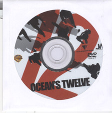 Ocean's Twelve (2004 WS DVD Disc) George Clooney Brad Pitt Julia Roberts Crime