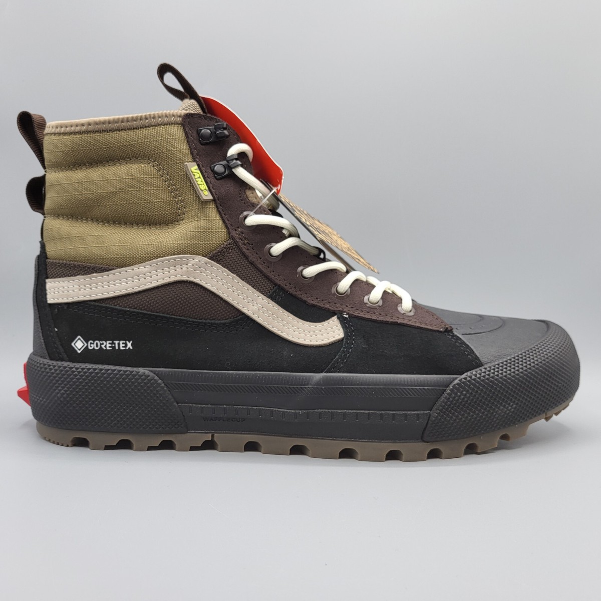 Men's Size 11 VANS Sk8-Hi Gore-tex MTE-3 Shoes Defcon Brown Hiking