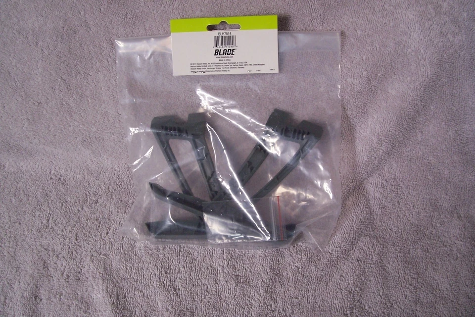 NEW Blade BLH7815TGA 350 QX2 / QX3 AP Tall Landing Gear Set w/ Hardware 350QX - Image 2 of 2