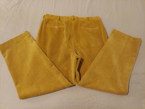 Mens Lands End Corduroy Pants 35x30 