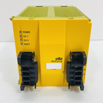 Pilz PNOZ po3.2p 773631 24Vdc Safety Relay 4NO ~Good Clean Used~