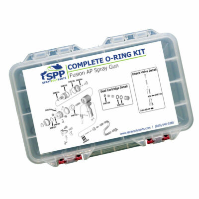 Complete O-Ring Kit for Fusion Air Purge Spray Gun  (124124)