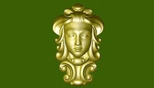 3d STL Relief Model for CNC Machine, use with Artcam, Aspire types of programs