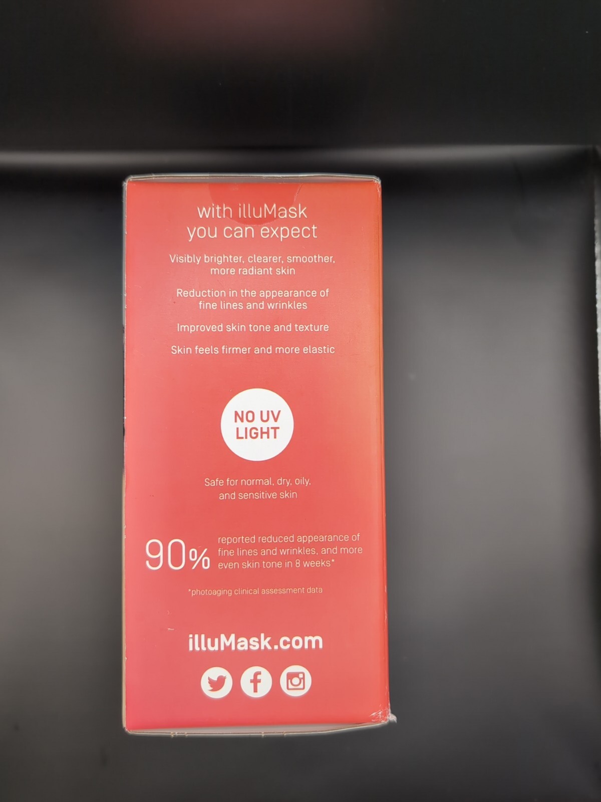 illuMask AntiAging Light Therapy Mask eBay