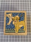 Disney The Lion King Young Simba and Nala Rubber Stamp Rubber Stampede A455-C — photo 2