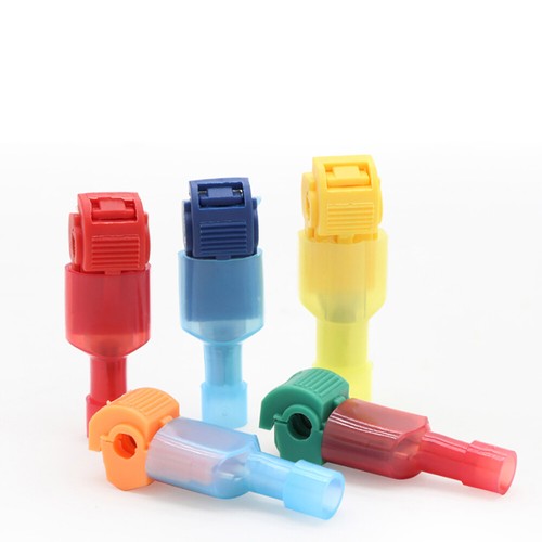 Quick Splice Scotch Lock T Tap Wire Crimp Cable Terminals Connectors 5 Color - Picture 6 of 9