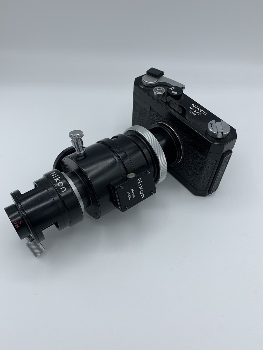 Nikon M-35S Microscope Camera with extended lens. | eBay