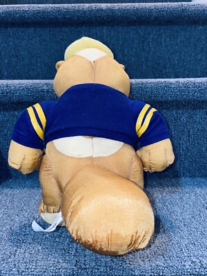 Vintage Stuffins Michigan Wolverines Plush Stuffed Animal Mascot