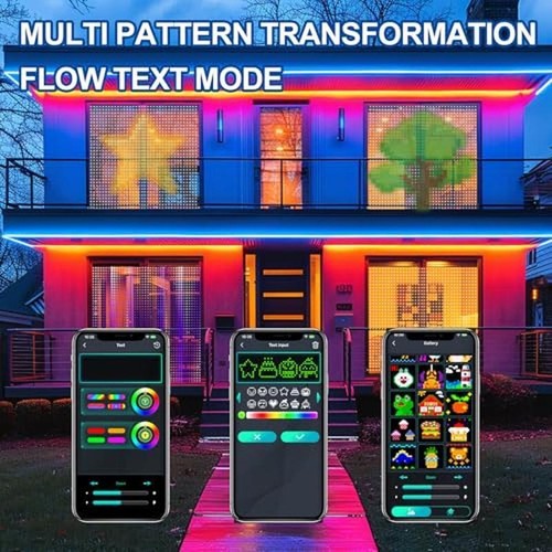 Smart 400LED Curtain Lights Remote Music Sync APP Timer Indoor Outdoor Decor New - Picture 5 of 6