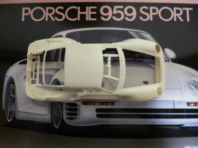 1/16 Fujimi Porsche 959 Sport Enthusiast Model Unassembled Kit | eBay