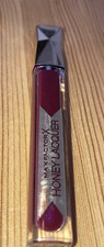 MAX FACTOR HONEY LACQUER LIP GLOSS SHADE REGAL BURGUNDY NEW